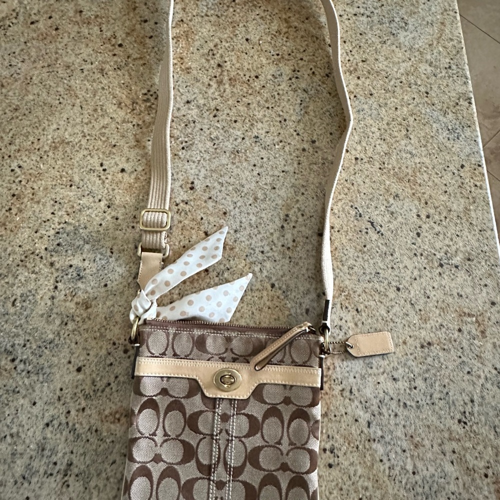 Coach cross body bag
